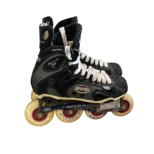 Vist Large View of Product Image Which is Used Mission PROTO 5.3 Senior Rec Fitness Skates Black Senior 6