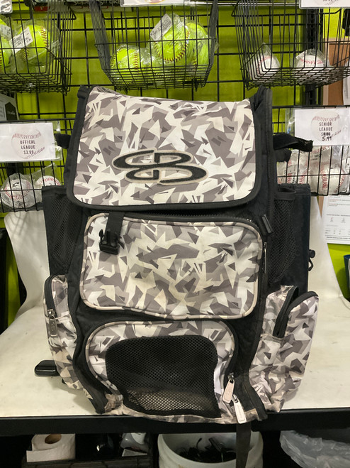 Vist Large View of Product Image Which is Used BoomBah BACKPACK BB/SB Player Backpack White