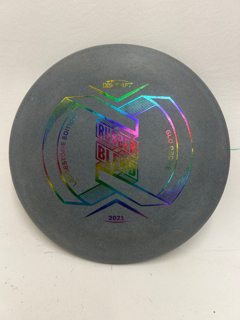 Vist Large View of Product Image Which is Used Discraft RUBBER BLEND COMET Disc Golf Mid Range Grey