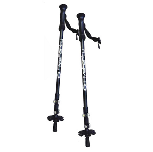 New 540 Ski Poles 60-145cm BLK 11821-SJM10551801AOS