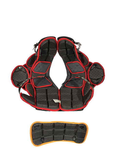 Vist Large View of Product Image Which is Used Schutt XV7 FB Shoulder Pads Black MD