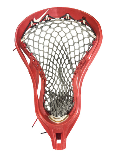 Vist Large View of Product Image Which is Used Nike ALPHA Mens Lacrosse Head Red