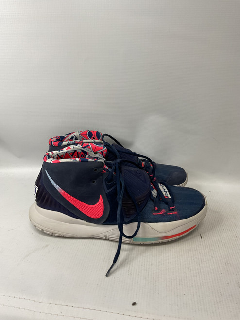 Vist Large View of Product Image Which is Used Nike Basketball Shoes M Navy Blue Senior 10