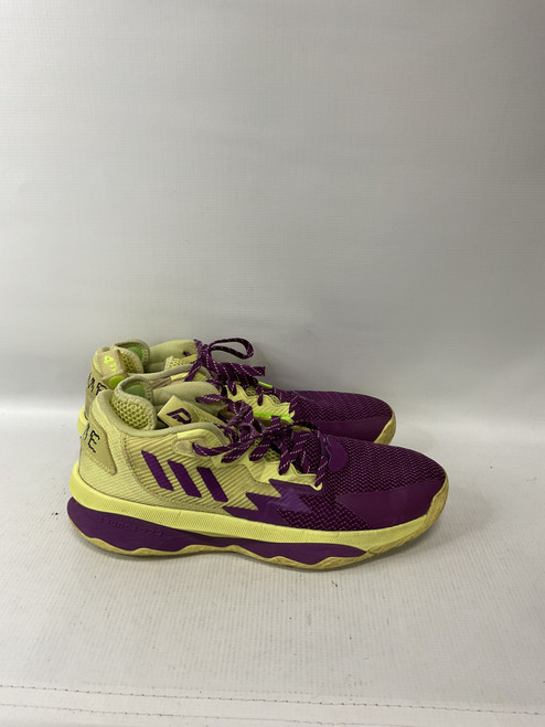 Vist Large View of Product Image Which is Used Adidas Basketball Shoes M Yellow Senior 12