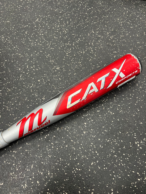 Vist Large View of Product Image Which is Used Marucci CAT X  Composite BB/SB USSSA 2 3/4 Bat 30"