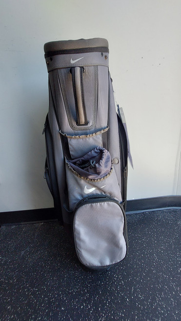 Vist Large View of Product Image Which is Used Nike NIKE Mens Cart Bag Grey