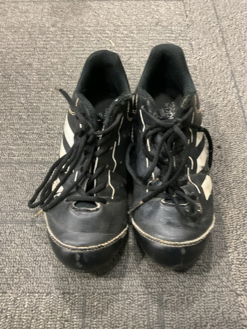 Vist Large View of Product Image Which is Used Adidas BASEBALL CLEATS BB/SB Cleats Black Junior 01
