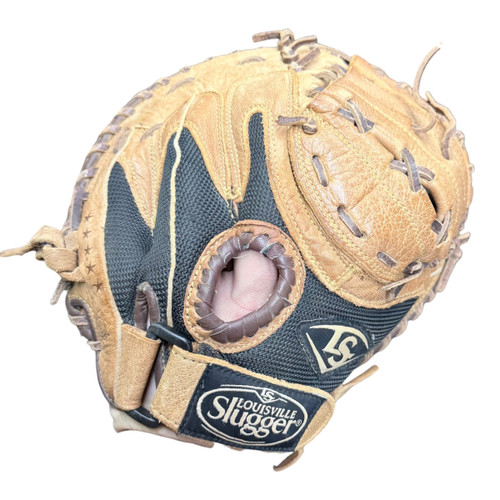 Vist Large View of Product Image Which is Used Louisville Slugger GENESIS 1884 SERIES BB/SB Catchers RH Throw Brown 31"