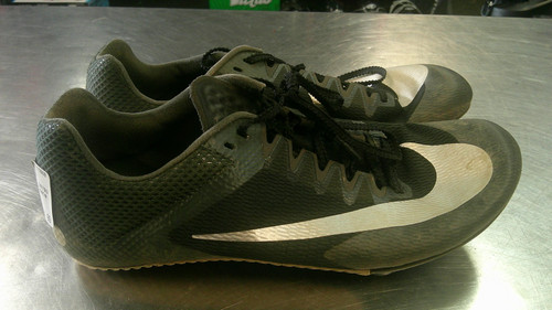 Vist Large View of Product Image Which is Used Nike Track & Field Cleats Adult Black Senior 8.5