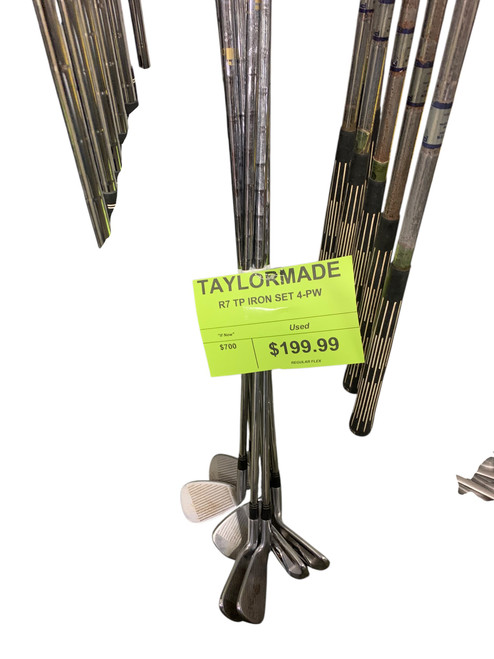 Vist Large View of Product Image Which is Used Taylormade R7 Mens Iron Set RH 4I-PW