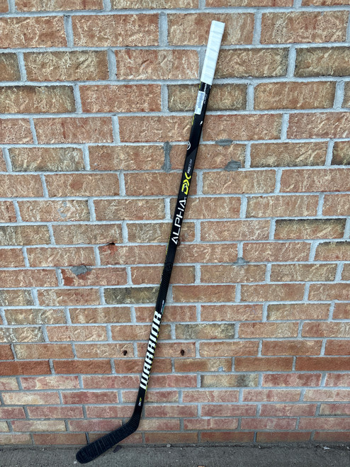 Vist Large View of Product Image Which is Used Warrior ALPHA DX PRO TEAM Senior One Pce Right Grip 85 Flex (new= $200)