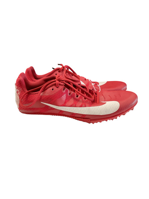 Vist Large View of Product Image Which is Used Nike Track & Field Cleats Adult Red Senior 8.5