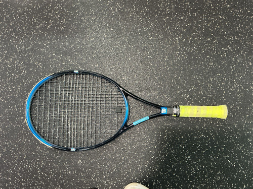 Vist Large View of Product Image Which is Used Wilson ULTRA 6.8SI Adult Tennis Racquet Royal Blue 4 5/8"