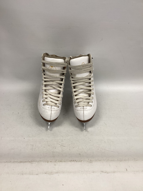 Vist Large View of Product Image Which is Used Jackson EXCEL Girls Figure Skate White Junior 03