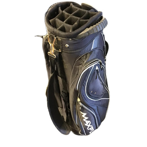 Vist Large View of Product Image Which is Used Maxfli Mens Cart Bag Black