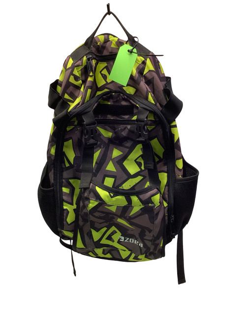 Vist Large View of Product Image Which is Used Soccer Player Duffel Bag Black And Neon Green