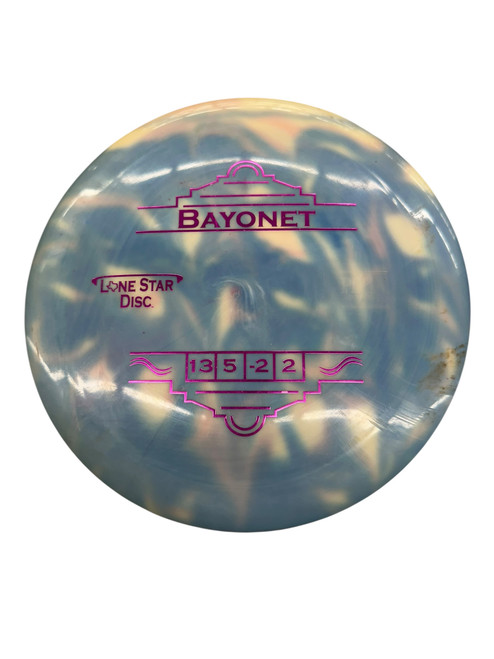 Vist Large View of Product Image Which is Used Lone Star Disc BAYONET Disc Golf Driver Grey