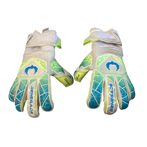 Vist Large View of Product Image Which is Used RENEGADE VORTEX Soccer Goalie Gloves Optic Yellow 8
