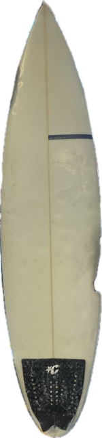 Vist Large View of Product Image Which is Used SURF THROUGH LIFE Surfboard White 6Ft 2In