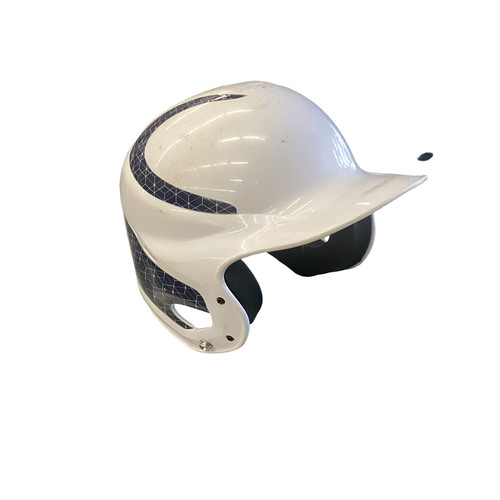 Vist Large View of Product Image Which is Used RIP-IT CVIN-AMER SOFTBALL HELMET Batting Helmet No Mask White M/L