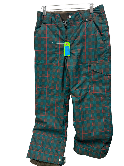 Vist Large View of Product Image Which is Used Burton TWC Smuggler Boys Snow Pants Green Junior XL