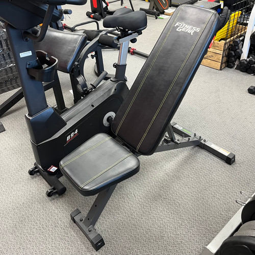 Vist Large View of Product Image Which is Used Fitness Gear UB-250 FID Bench