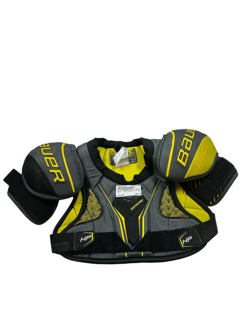 Vist Large View of Product Image Which is Used Bauer SUPREME HP SP JR SM Junior Shoulder Pads SM