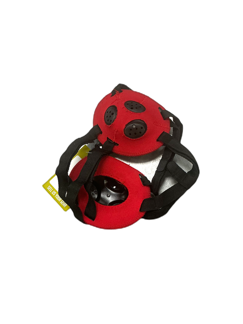 Vist Large View of Product Image Which is Used Asics Wrestling Headgear Red