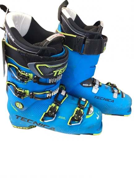 Vist Large View of Product Image Which is Used Tecnica 1 MACH MV Mens DH Ski Boot Sky Blue 290 MP - M11 - W12