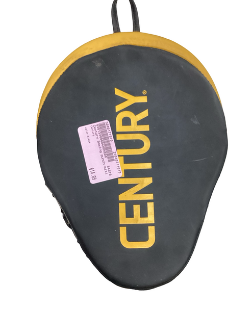 Vist Large View of Product Image Which is Used Century Boxing Pads Black
