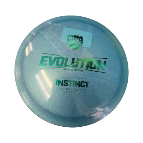 Vist Large View of Product Image Which is Used Discmania EVOLUTION INSTICT Disc Golf Driver Teal