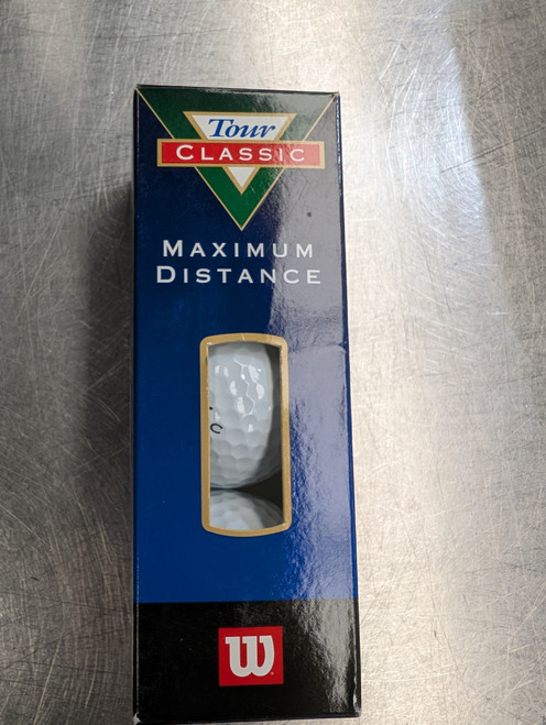 Vist Large View of Product Image Which is Used Wilson TOUR CLASSIC 3 Ball - Golf Ball Sleeve
