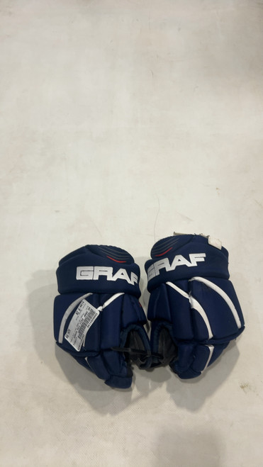 Vist Large View of Product Image Which is Used Graf HG GRAF PK11 YTH 9INCH Youth Gloves Royal Blue 9"