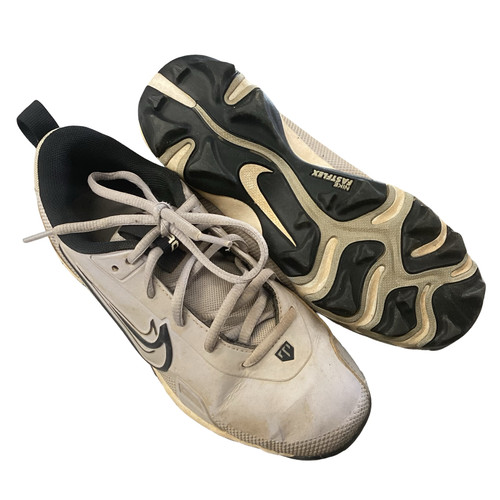 Vist Large View of Product Image Which is Used Nike TROUT BB/SB Cleats Grey Junior 03