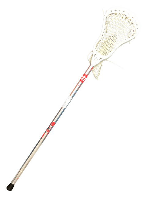 Vist Large View of Product Image Which is Used Warrior MAKO Mens Lacrosse Atk/Mid Complete Stick