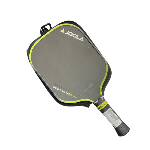 Vist Large View of Product Image Which is Used JOOLA SCORPEOUS 3S 14MM Pickleball Racquet Black