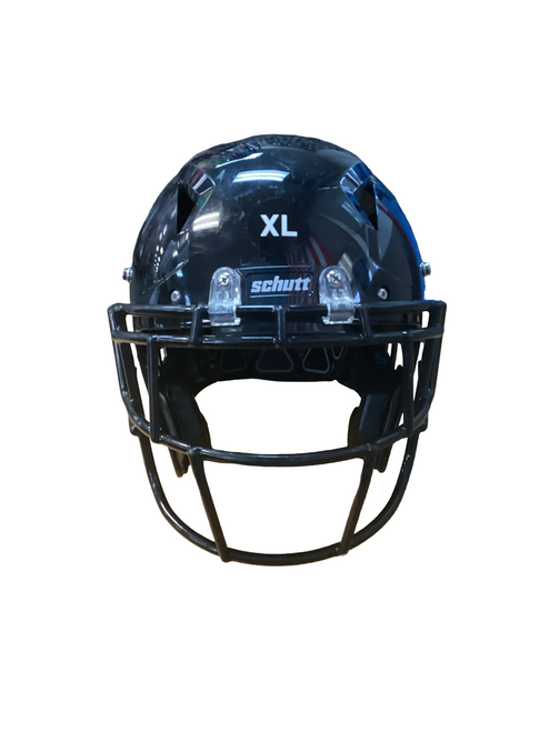 Vist Large View of Product Image Which is Used Schutt VENGANCE A11 YTH FB Helmet Black XL
