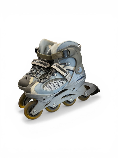 Vist Large View of Product Image Which is Used DBX INLINE SZ 9 WOMENS Senior Rec Fitness Skates Grey Senior 9