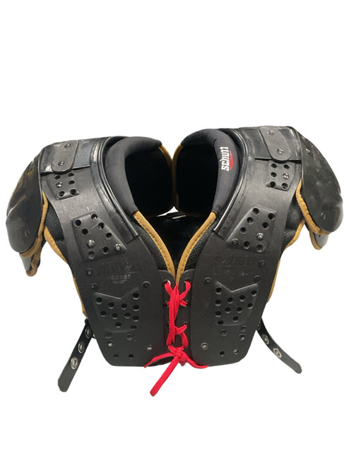 Vist Large View of Product Image Which is Used Schutt 802357 FB Shoulder Pads Black MD