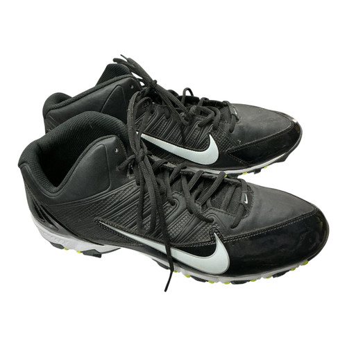 Vist Large View of Product Image Which is Used Nike ALPHA SPEED SHARK Adult FB Cleats Black Senior 13