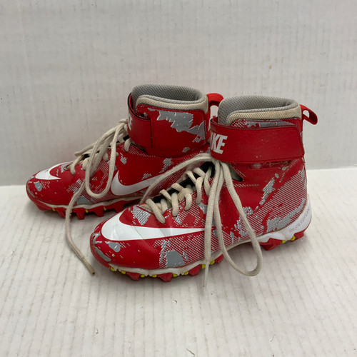 Vist Large View of Product Image Which is Used Nike Jr FB Cleats Red Junior 01
