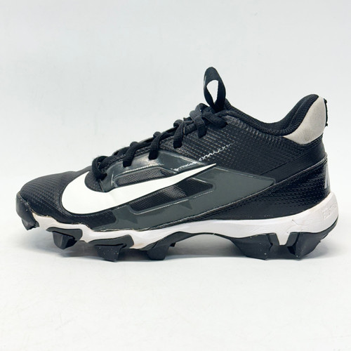 Vist Large View of Product Image Which is Used Nike ALPHA MENACE 4 SHARK Jr FB Cleats Black Junior 03.5