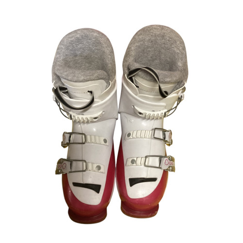 Vist Large View of Product Image Which is Used Rossignol FUN GIRL Girls DH Ski Boot White 225 MP - J04.5 - W5.5