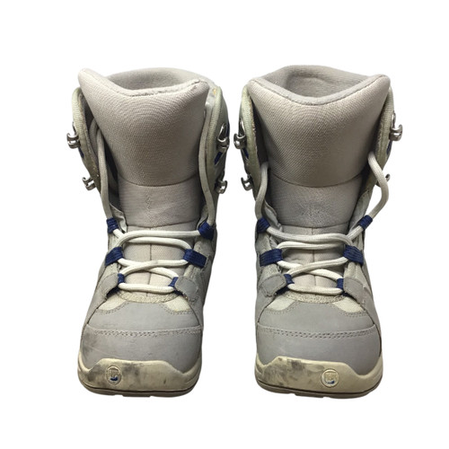 Vist Large View of Product Image Which is Used Burton BOOTS Boys Snowboard Boots Grey Junior 02