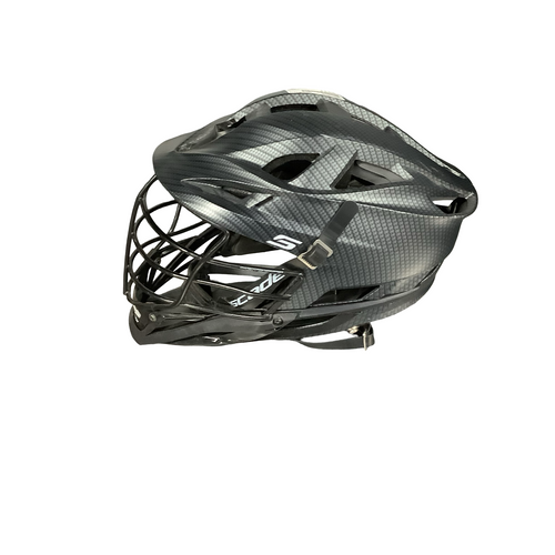 Vist Large View of Product Image Which is Used Cascade S Lacrosse Helmet Black SM