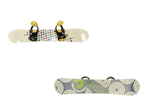 Vist Large View of Product Image Which is Used Nitro FAITE ELAN BINDING Womens Board/Bindings White 142 cm