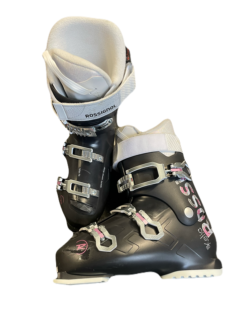 Vist Large View of Product Image Which is Used Nordica KELIA 50 Womens DH Ski Boot Black 275 MP - M09.5 - W10.5