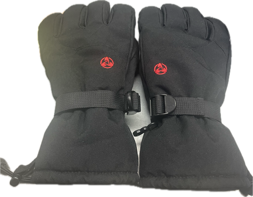 Vist Large View of Product Image Which is Used Turbine Outerwear Mens Gloves Black LG