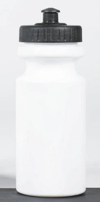 New 600ml White Bottle 11821-SLSBWB600