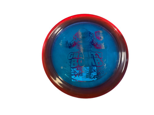 Vist Large View of Product Image Which is Used Discmania C-LINE HORIZON PD2 Disc Golf Driver Royal Blue 173g